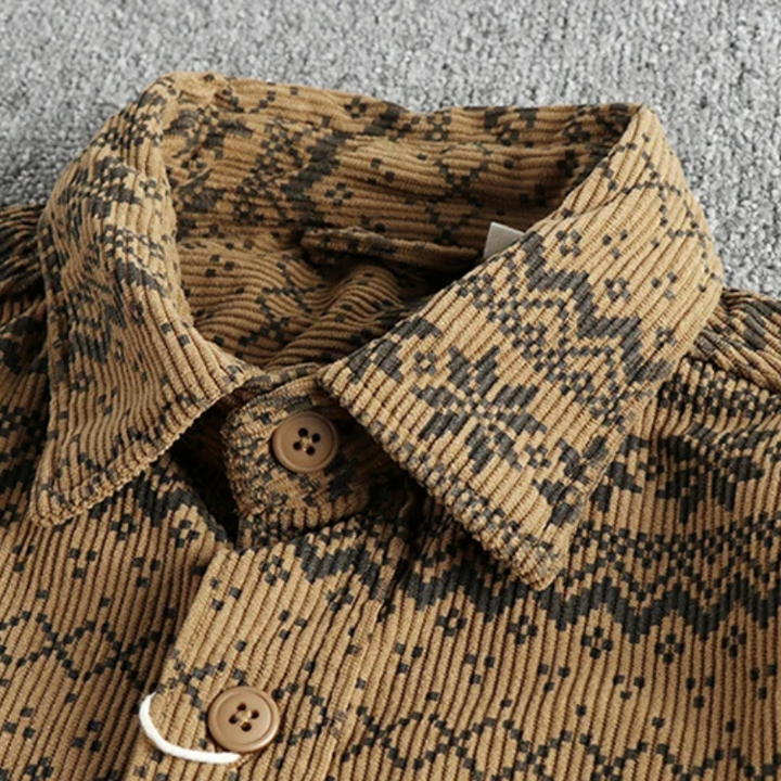 Casual Herren Langarmhemd, vielseitig für Freizeit und Alltag. Ein zeitloses Freizeithemd mit Vintage Flair.