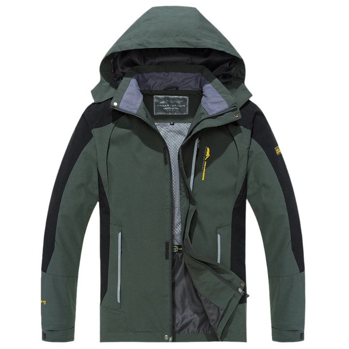 Thorben Herren-Allwetterjacke mit Kapuze, wasserdicht & winddicht, essentiell für jedes Outdoor-Erlebnis.