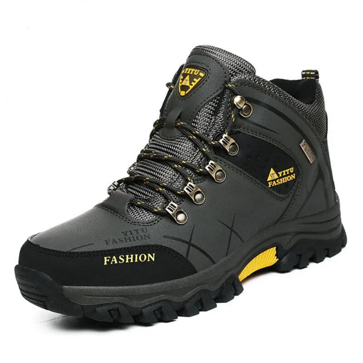 Herren wasserdichte Wanderstiefel mit ergonomischer Sohle, ideal für Outdoor-Abenteuer.