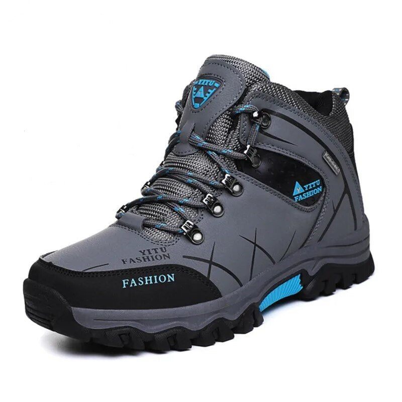Robuste Herren Trekkingstiefel, wasserdicht & atmungsaktiv, mit komfortabler ergonomischer Sohle.