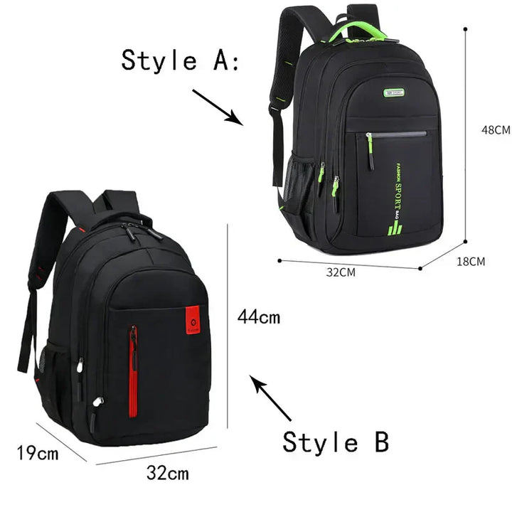 Multifunktionaler Herren Laptop-Rucksack, wasserdicht und geräumig, perfekt für Arbeit und Freizeit.
