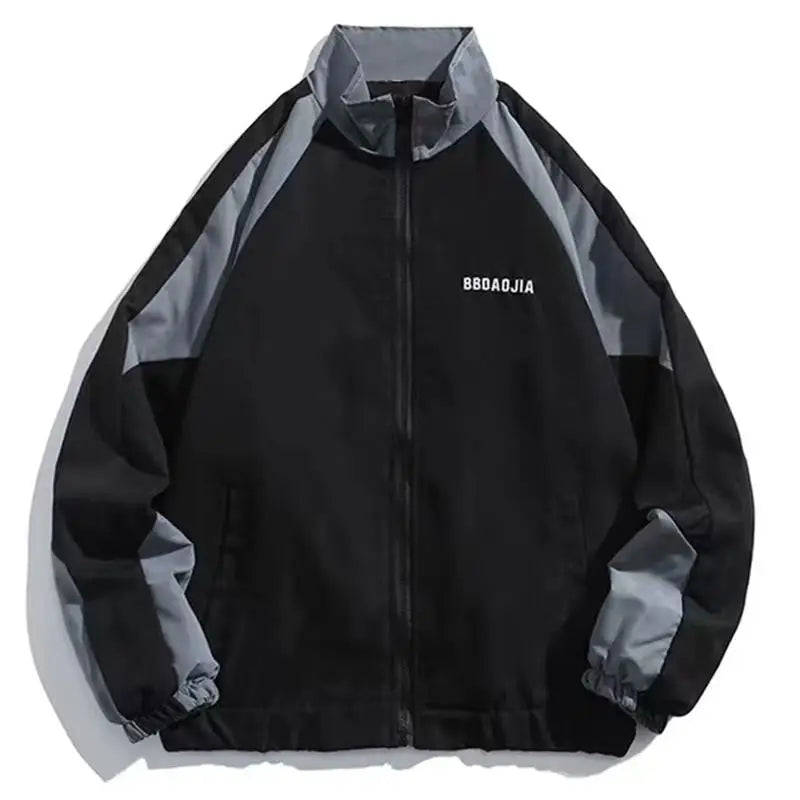 Moderne Herren Windbreaker Jacke Aria im Color-Block-Design. Perfekt als Sport- & Übergangsjacke.