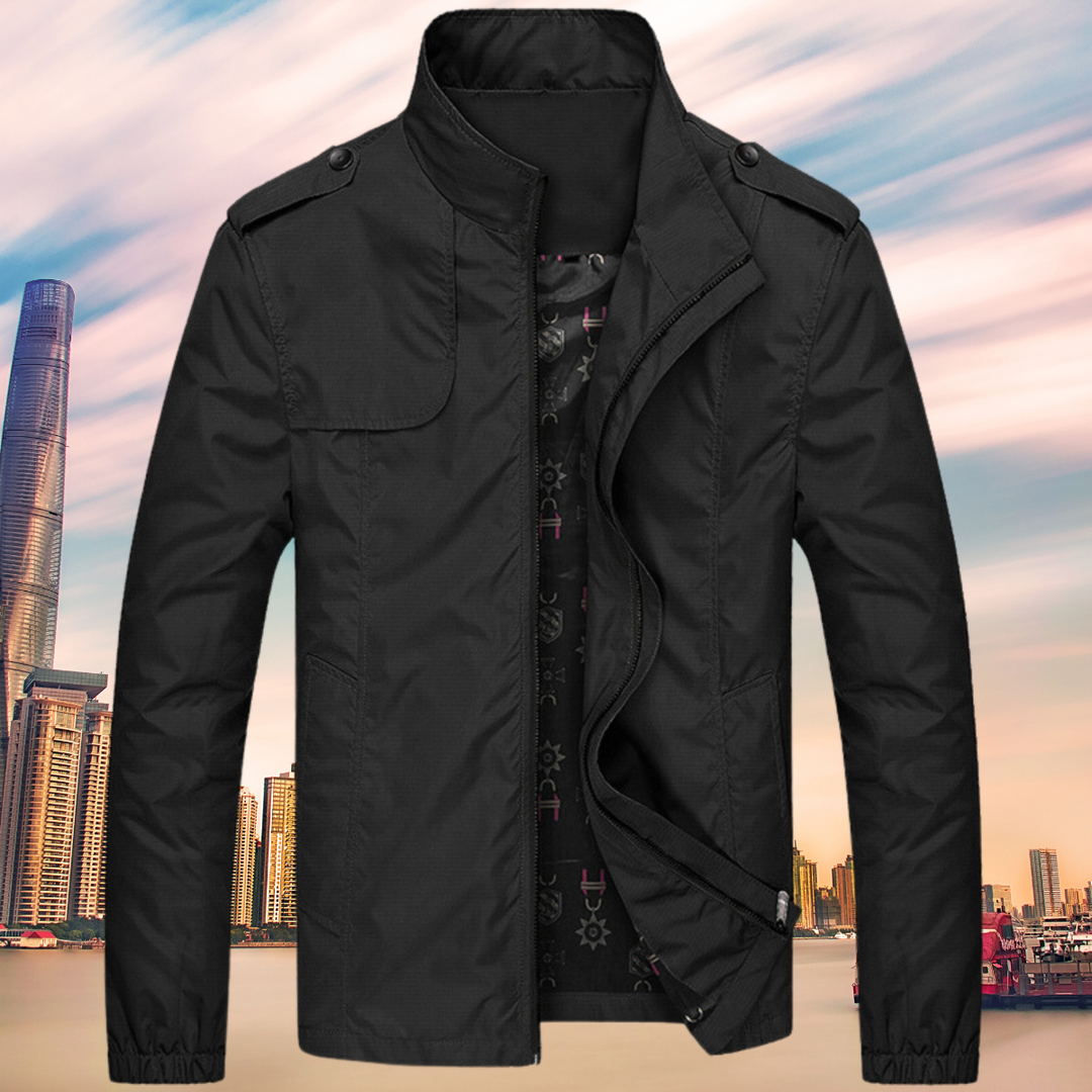 Bequeme Herren Übergangsjacke, winddicht und stylish, eine vielseitige Bomberjacke.