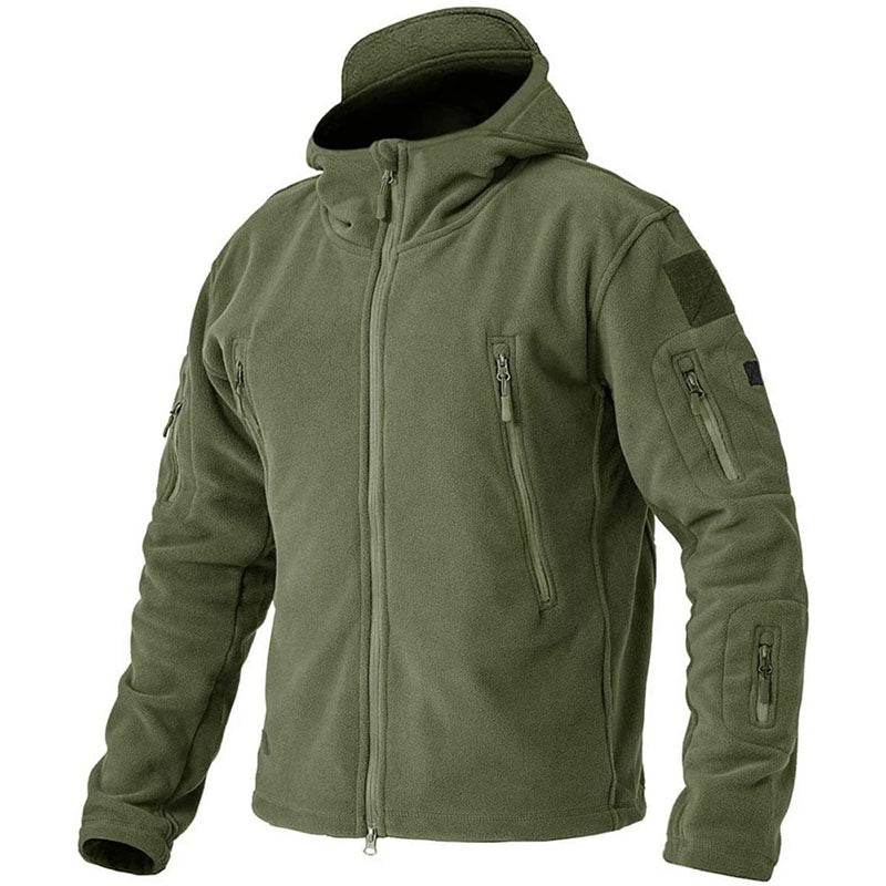 Strapazierfähige Herren Outdoorjacke, winddicht und pflegeleicht. Langlebige Multifunktionsjacke für Abenteuer.