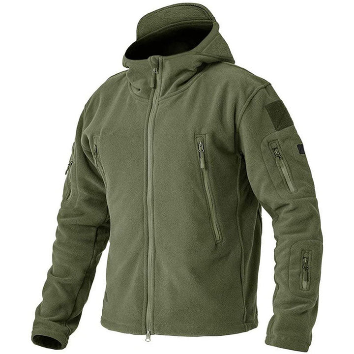Strapazierfähige Herren Outdoorjacke, winddicht und pflegeleicht. Langlebige Multifunktionsjacke für Abenteuer.