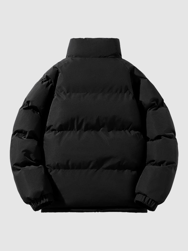 Dick wattierte Herren Pufferjacke, wind- & wasserabweisend, schützt zuverlässig vor Winterkälte.