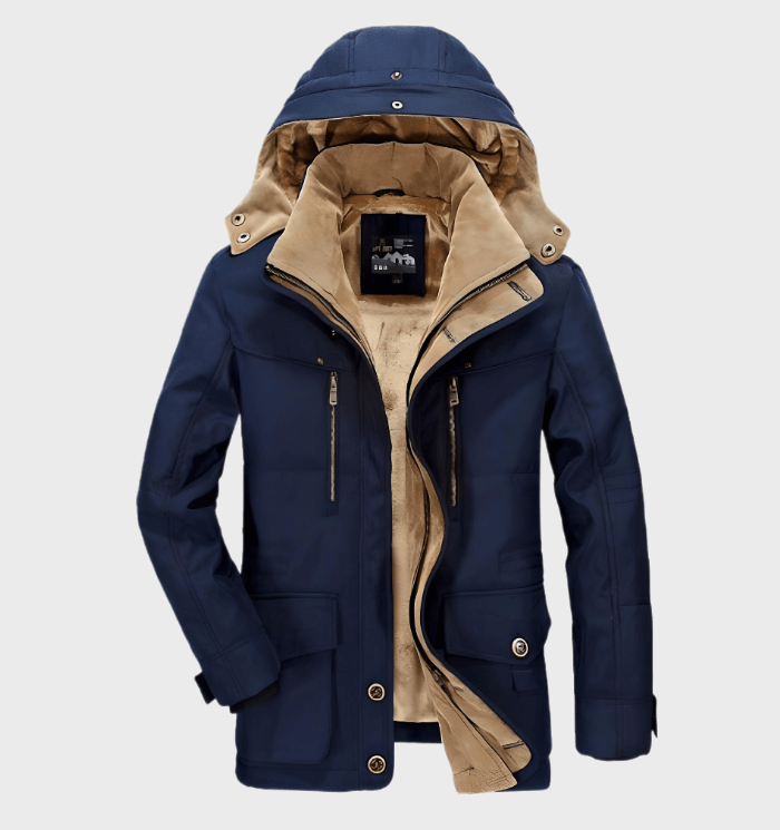 Herren Funktions-Winterjacke mit optimalem Kälteschutz. Wasserdicht, atmungsaktiv & warm, perfekt für die kalte Jahreszeit.