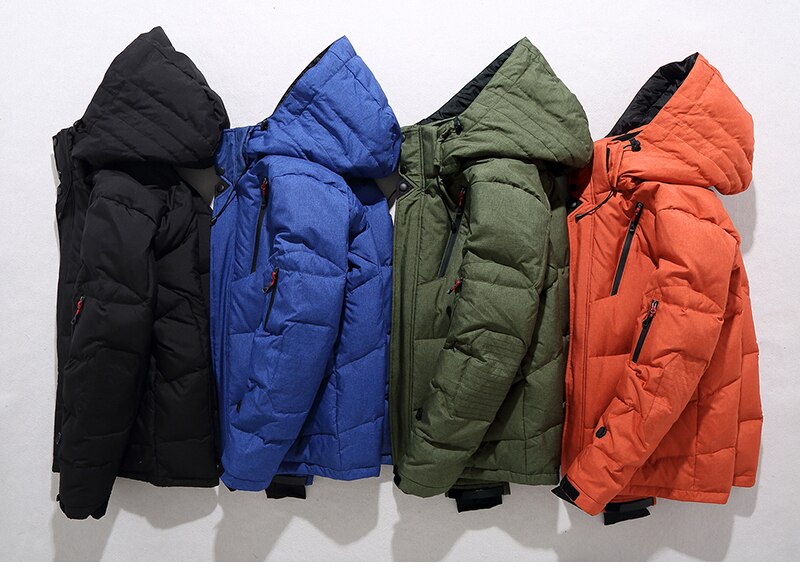 Herren Winterjacke, winddicht & warm für kalte Tage. Stilvolle Outdoor-Freizeitjacke.