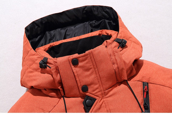 Herren Freizeitjacke, winddicht, wasserabweisend & warm. Ideal für Spaziergänge im Winter.