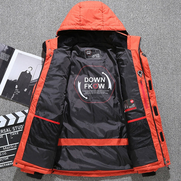 Herren Winter Outdoorjacke, winddicht, wasserabweisend & sehr bequem. Für den Alltag.