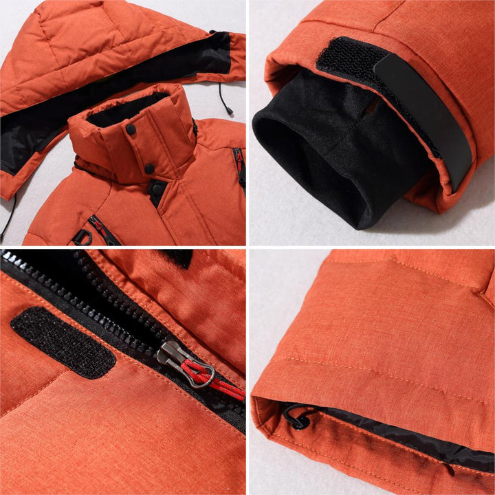 Modische Herren Jacke, warm & stilvoll. Ideal als Freizeit- oder Übergangsjacke für Winter.
