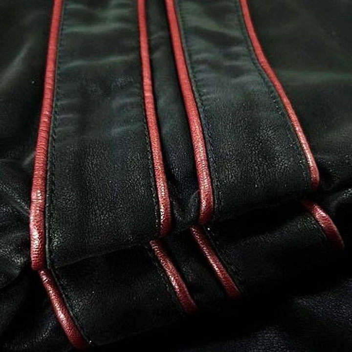 Hochwertige, robuste Herren-Lederjacke "Atlas" im Wolverine-Design. Ideal für trendige Herren-Oberbekleidung.