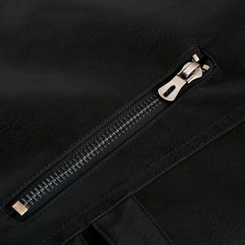Robuste, stylische Herren-Lederjacke im Wolverine-Stil "Atlas". Perfekte Übergangsjacke für anspruchsvolle Herren.