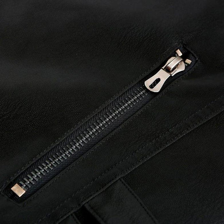 Robuste, stylische Herren-Lederjacke im Wolverine-Stil "Atlas". Perfekte Übergangsjacke für anspruchsvolle Herren.