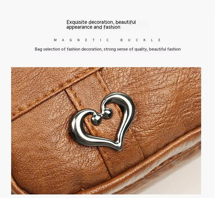 Vielseitige Damentasche: Messenger, Umhängetasche und Schultertasche für modernen Stil.