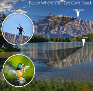 Fernglas mit Nachtsicht für Abenteuer: klares Sehen bei Jagd, Wandern & Camping. Hochleistung.