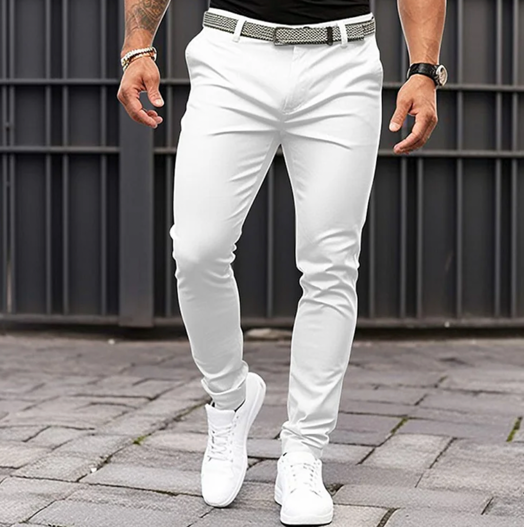Stilvolle Herrenhose für Männer, elegant und komfortabel, perfekt für Business, Freizeit und ganzjährigen Alltag.