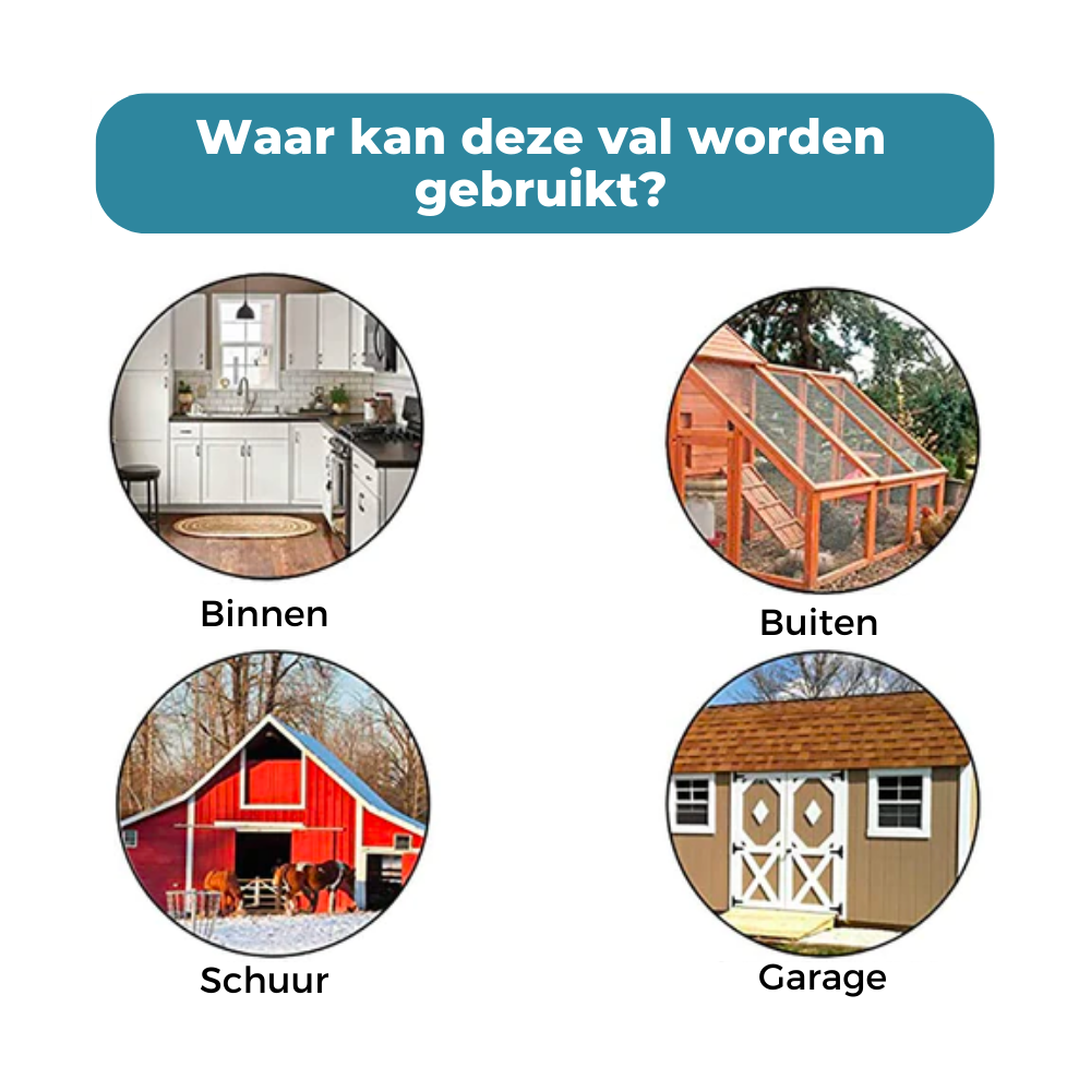 Effektive humane Eimer Mausefalle zur Schädlingsbekämpfung. Fängt Nager lebend. Sicher & wiederverwendbar für Zuhause.