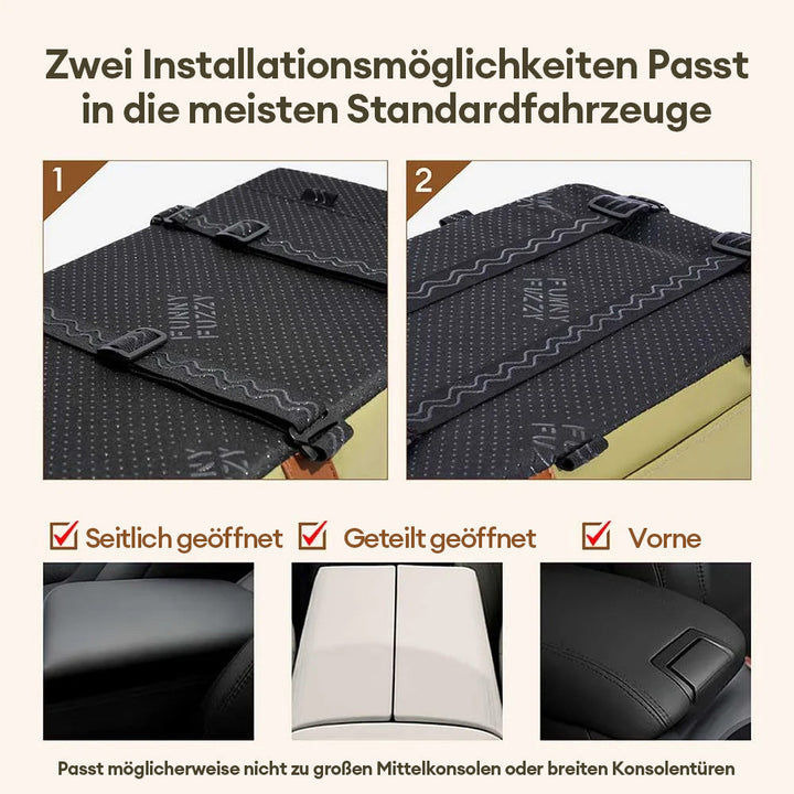 Robuste Hunde-Transporttasche im Kunstleder-Design, ideal für den stilvollen Transport des Haustieres.