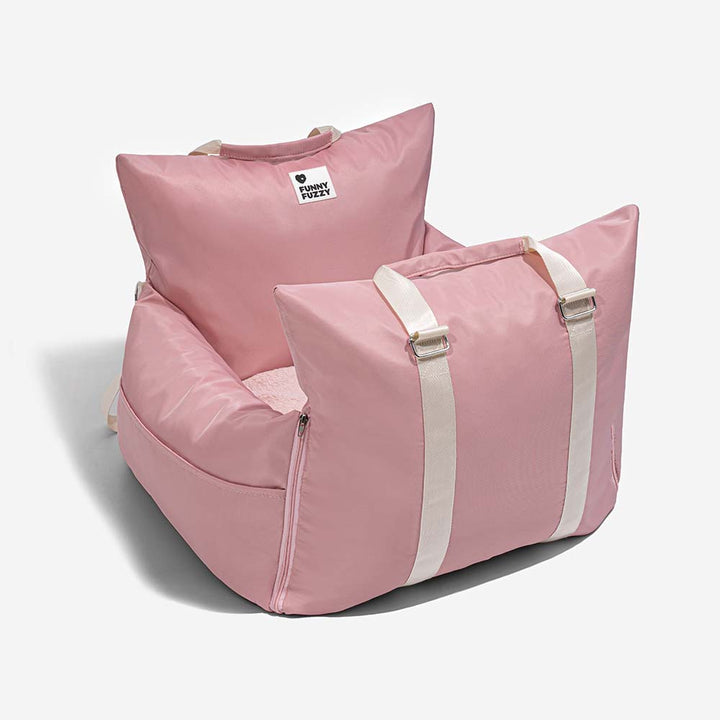 Gemütliches, wasserdichtes Hundebett für das Auto, ideal für sichere und entspannte Reisen.