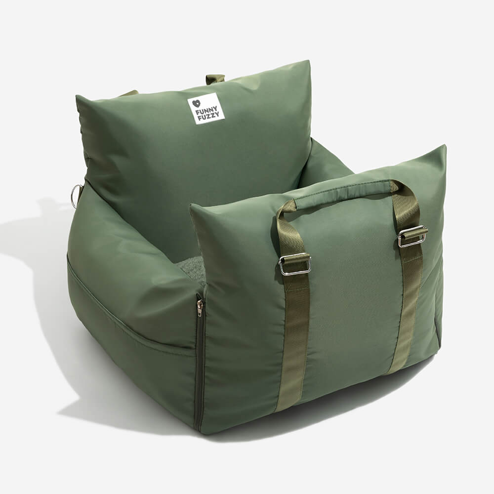 Sicheres, wasserdichtes Hunde-Autositzbett für komfortable Reisen mit deinem Vierbeiner.