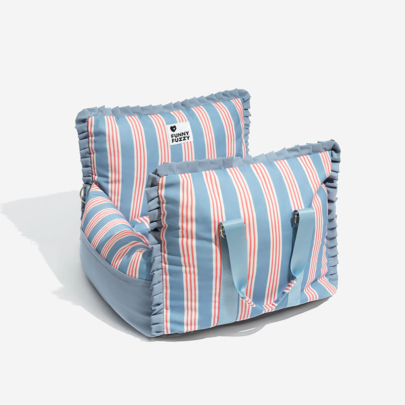 Wasserdichtes Hundebett, robust und sicher, ideal als Hunde-Autositzbett für unterwegs.