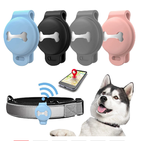Hunde GPS-Tracker für sichere Ortung des Hundes. Leicht am Halsband zu befestigen, ideal für Outdoor-Abenteuer.