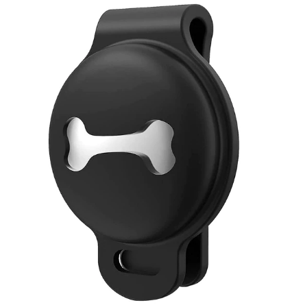 Eleganter GPS-Hundetracker, einfach am Hundehalsband zu befestigen. Sorgenfrei den genauen Standort Ihres Welpen wissen.