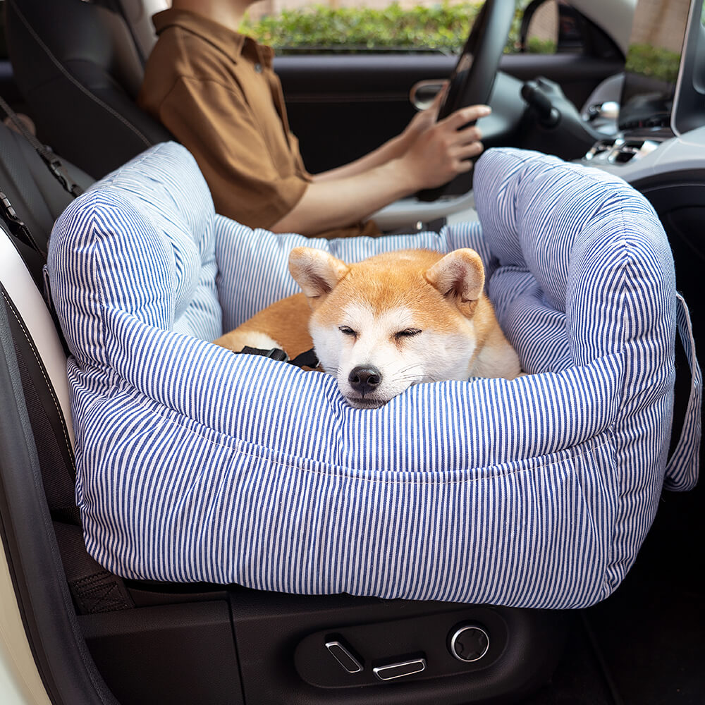 Waschbares Hunde-Reisebett, perfekt für lange Autoreisen, hält Ihr Auto sauber.