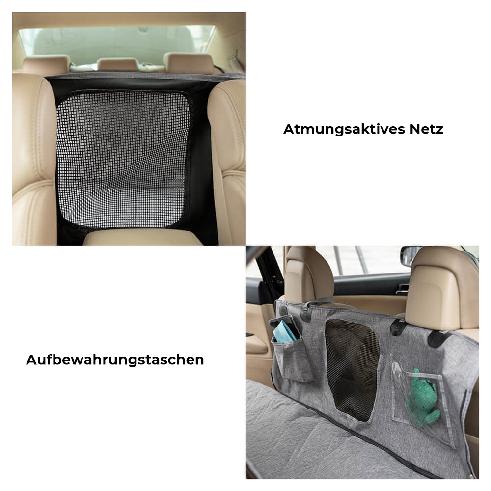 Praktischer Hunde Autoschutz, wasserdicht & rutschfest. Ideal für Rücksitz, Kofferraum & Reisen mit Haustier.