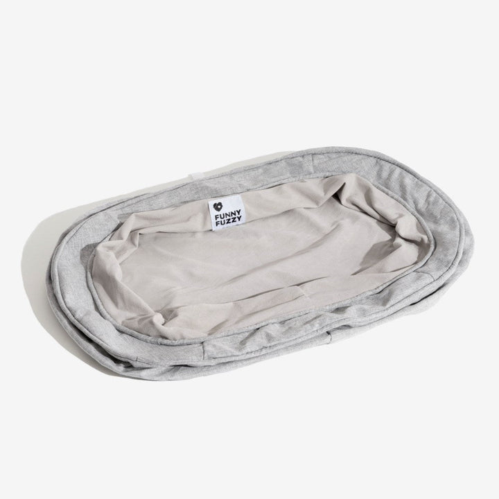 Ersatzbezug für Hundebett Donutform, gemütlich, waschbar & aus strapazierfähigem Polyester.