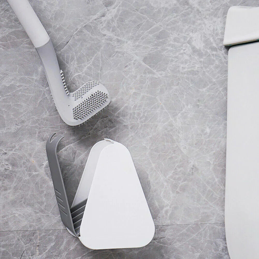 Bohrfreie Wandmontage: Smarte Toilettenbürste PureClean mit Halter. Einfache Installation, maximale Hygiene.