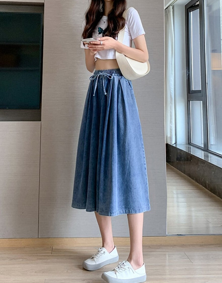 Modische Plus Size Culotte für Damen mit weitem Bein, als Rockhose für einen schicken und vielseitigen Look.