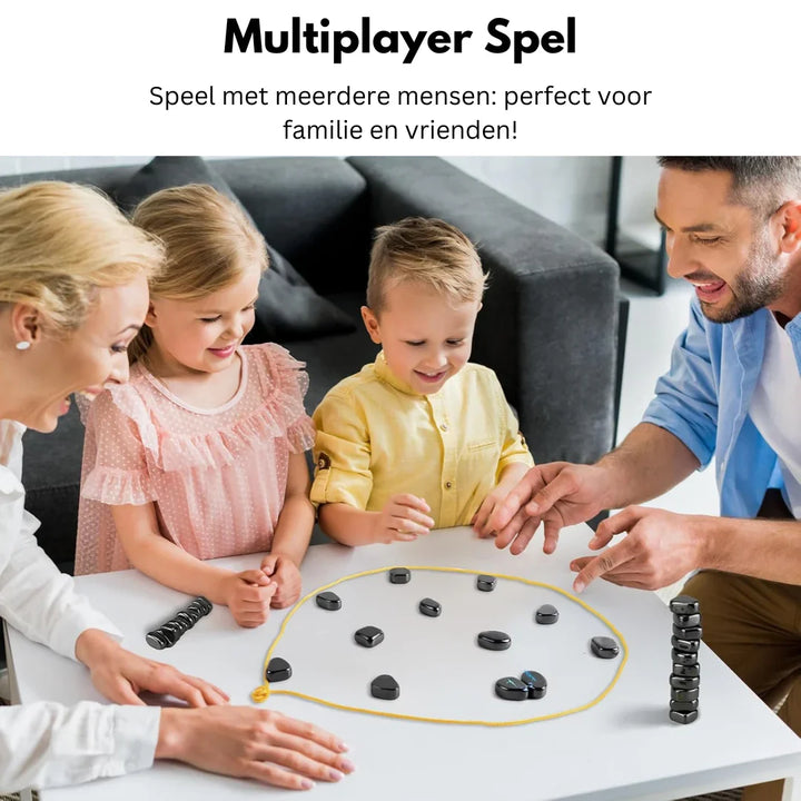 Pädagogisches Magnet-Schach-Brettspiel, fördert Strategie und Denkvermögen für Kinder und Erwachsene unterwegs.
