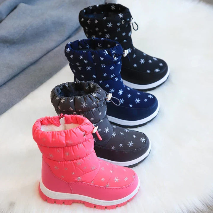 Stylische & warme Damen-Winterstiefel mit wasserdichter Membran & rutschfester Sohle für Schnee.