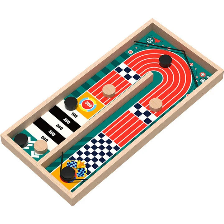 Pädagogisches Holzspielzeug: Familien-Geschicklichkeitsspiel trainiert Konzentration & Feinmotorik. Ideal für Kinder.