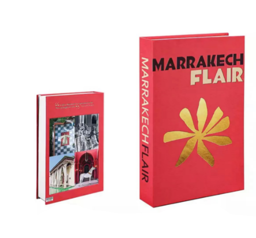 Chic & modern: Deko-Bücher als stilvolles Wohnaccessoire für Couchtisch.