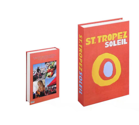 Set aus dekorativen Büchern, ideal als Wohnzimmer-Accessoire & Geschenkidee.
