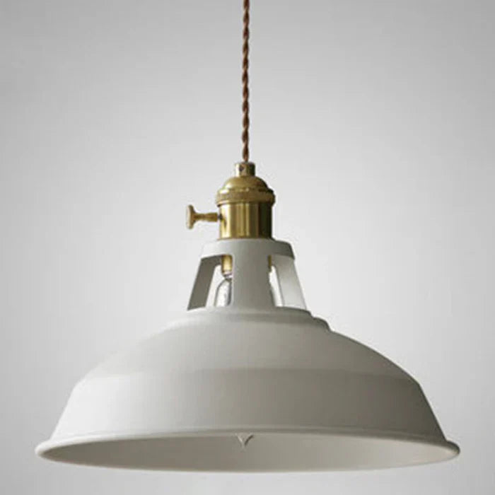 Vintage Metall Pendelleuchte für Küche & Esszimmer, Industrial Chic Look.