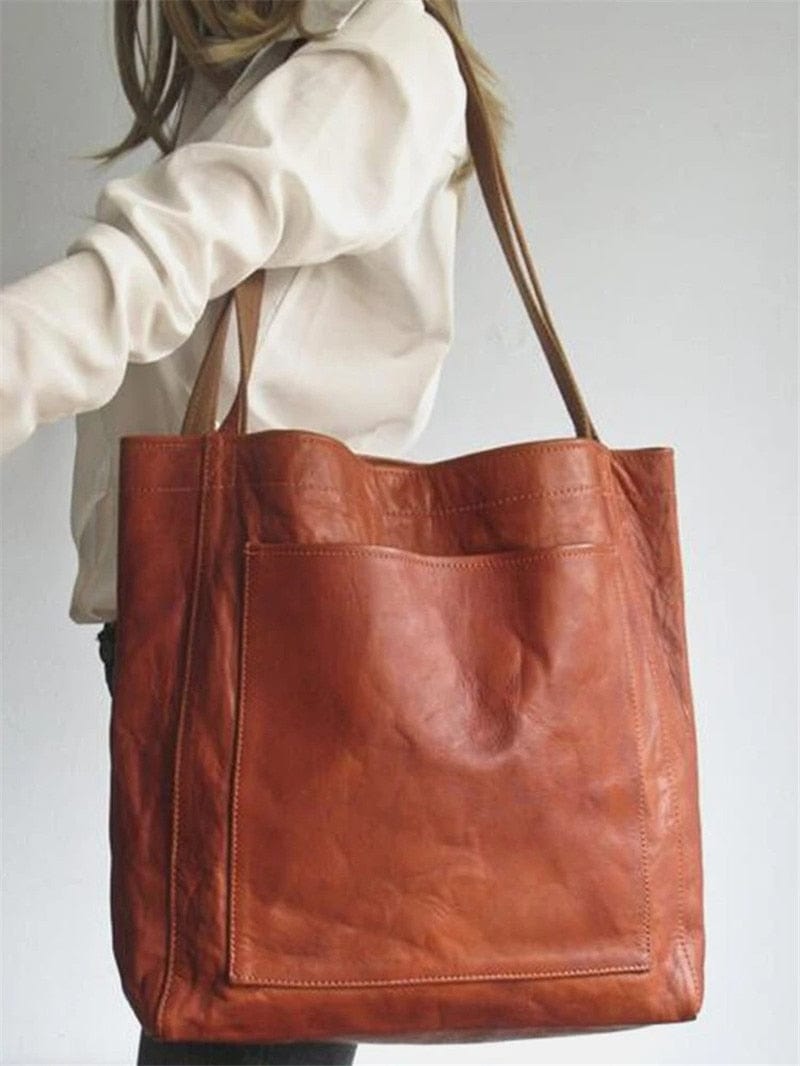 Damen Handtasche mit elegantem Design, vielseitig einsetzbar als Büro- und Alltagstasche.
