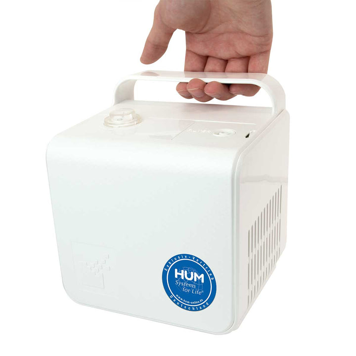 Medizinisches Inhaliergerät für Erwachsene & Kinder; ideal bei Asthma, Bronchitis und Husten.