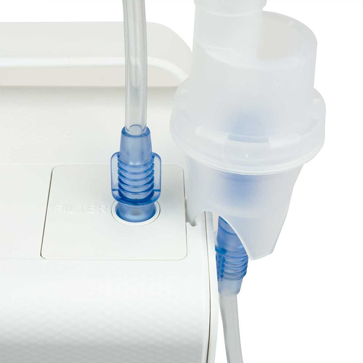 Kompressor-Inhalator & Vernebler, hilfreich bei Asthma, Bronchitis, Lungenleiden für Heimgebrauch.