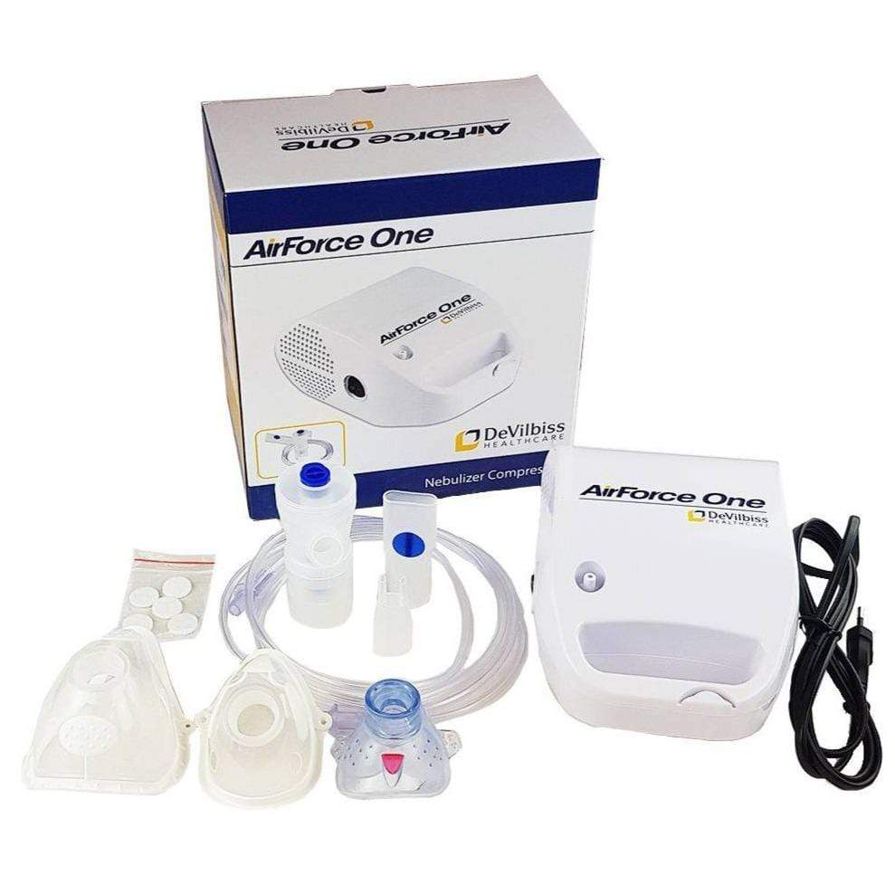 Kompressor-Inhalator für die ganze Familie. Effektive Therapie bei Asthma, Erkältung, Atemwegserkrankungen für Baby & Erwachsene.