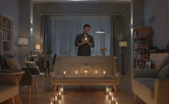 Kabellose Bluetooth LED-Kerzen: Intelligente smarte Beleuchtung für ein romantisches Ambiente ohne Brandgefahr.