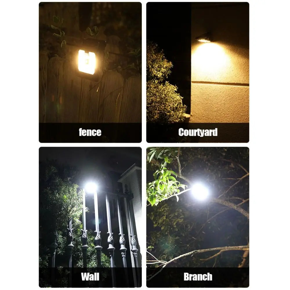 Energieeffiziente Solar-Klip-Lampe mit LED und Bewegungssensor; umweltfreundliche Außenbeleuchtung.