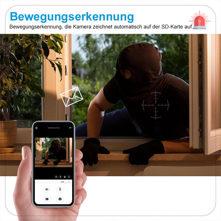 Hausüberwachung leicht gemacht: Smarte Glühbirnenkamera mit WLAN für Ihr Sicherheitssystem.