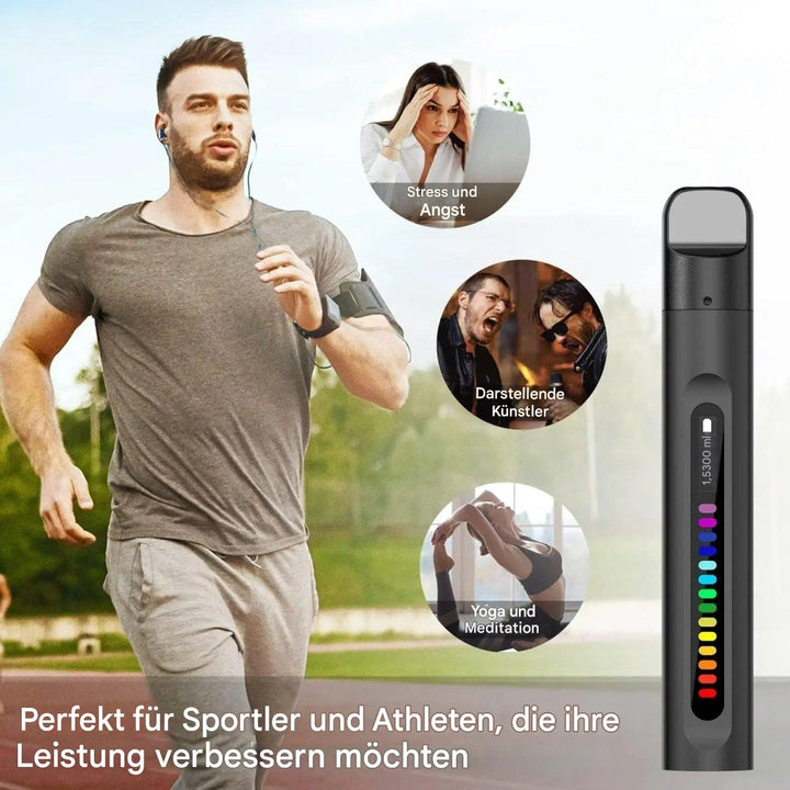 Atemtrainer zur Steigerung der Lungenkapazität. Ideal für Atemmuskeltraining, Fitness & Ausdauerübungen für Sportler.