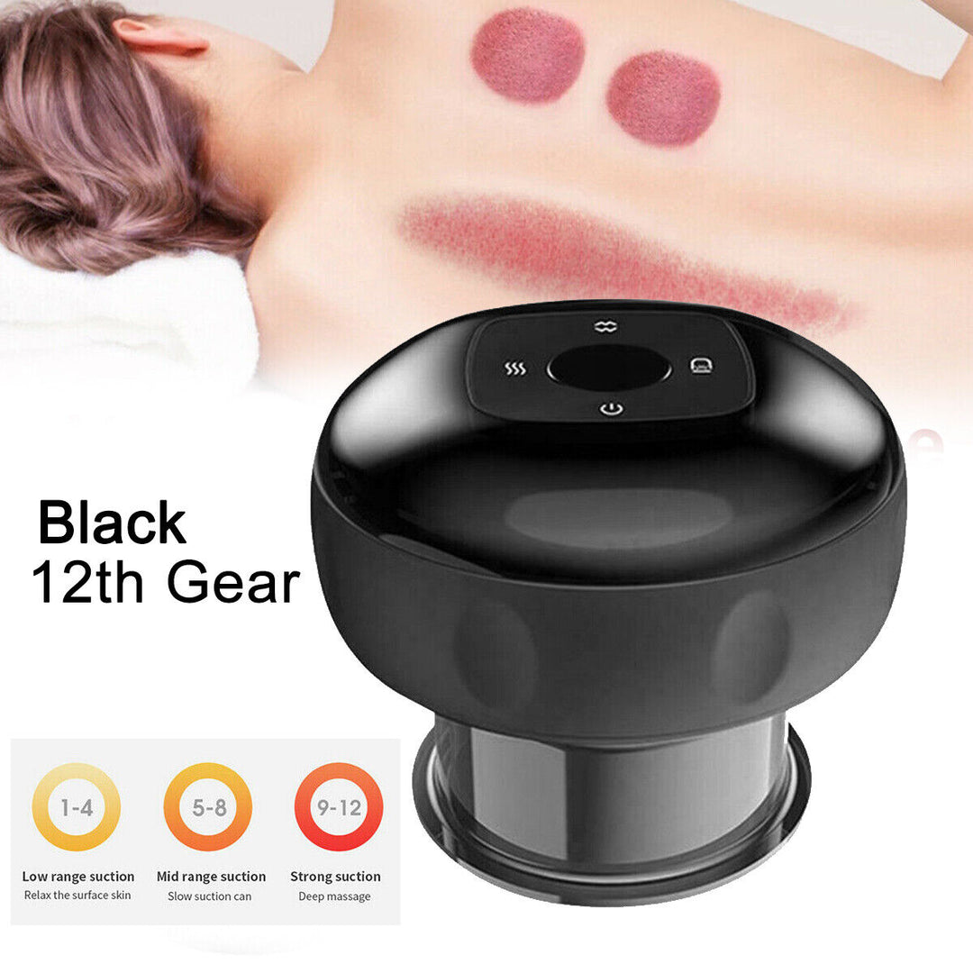 Kabelloses Cuppinggerät mit Rotlichtfunktion für Wellness & gezielte Schmerzlinderung.