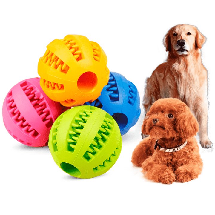 Interaktiver Hundefutterspender & Zahnreinigungsspielzeug für Kaubedarf und Zahnpflege.