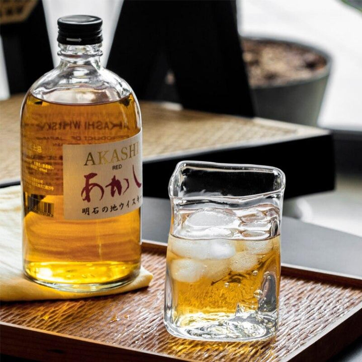 Elegantes japanisches Kristallglas für Whiskey, perfektes Geschenk für Kenner & Liebhaber.